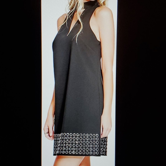 NWT GUESS brand, studded black dress - Picture 3 of 7